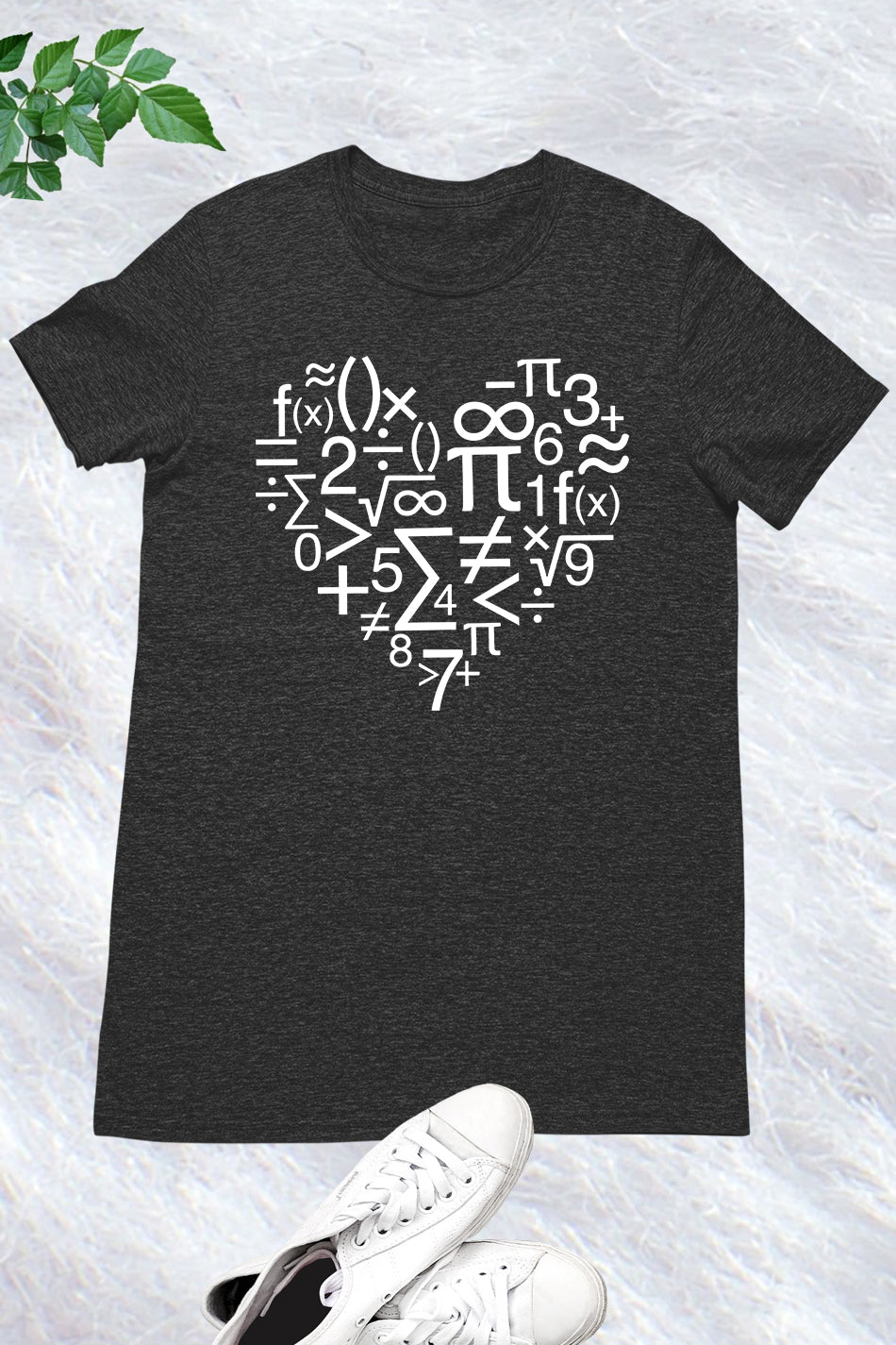 Math teacher Heart Shirt