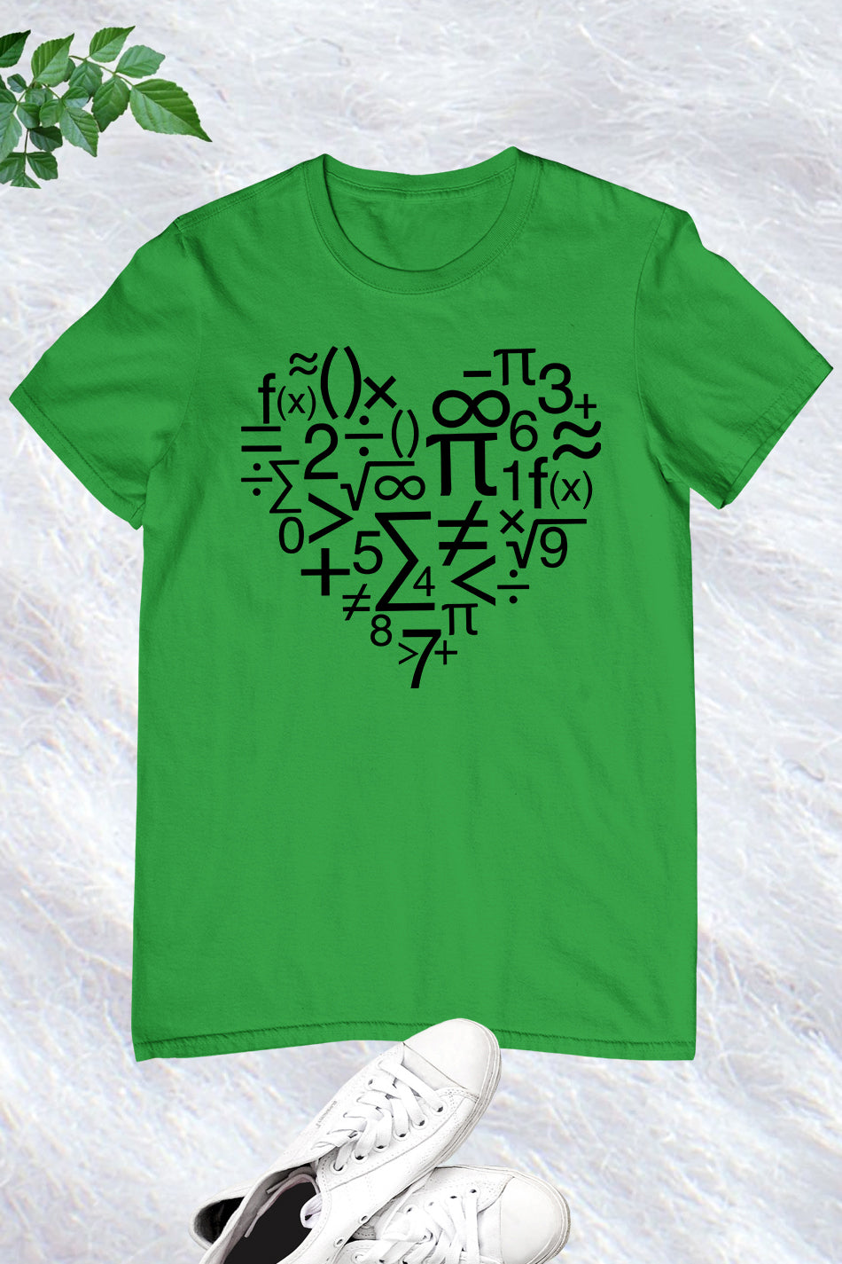 Math teacher Heart Shirt