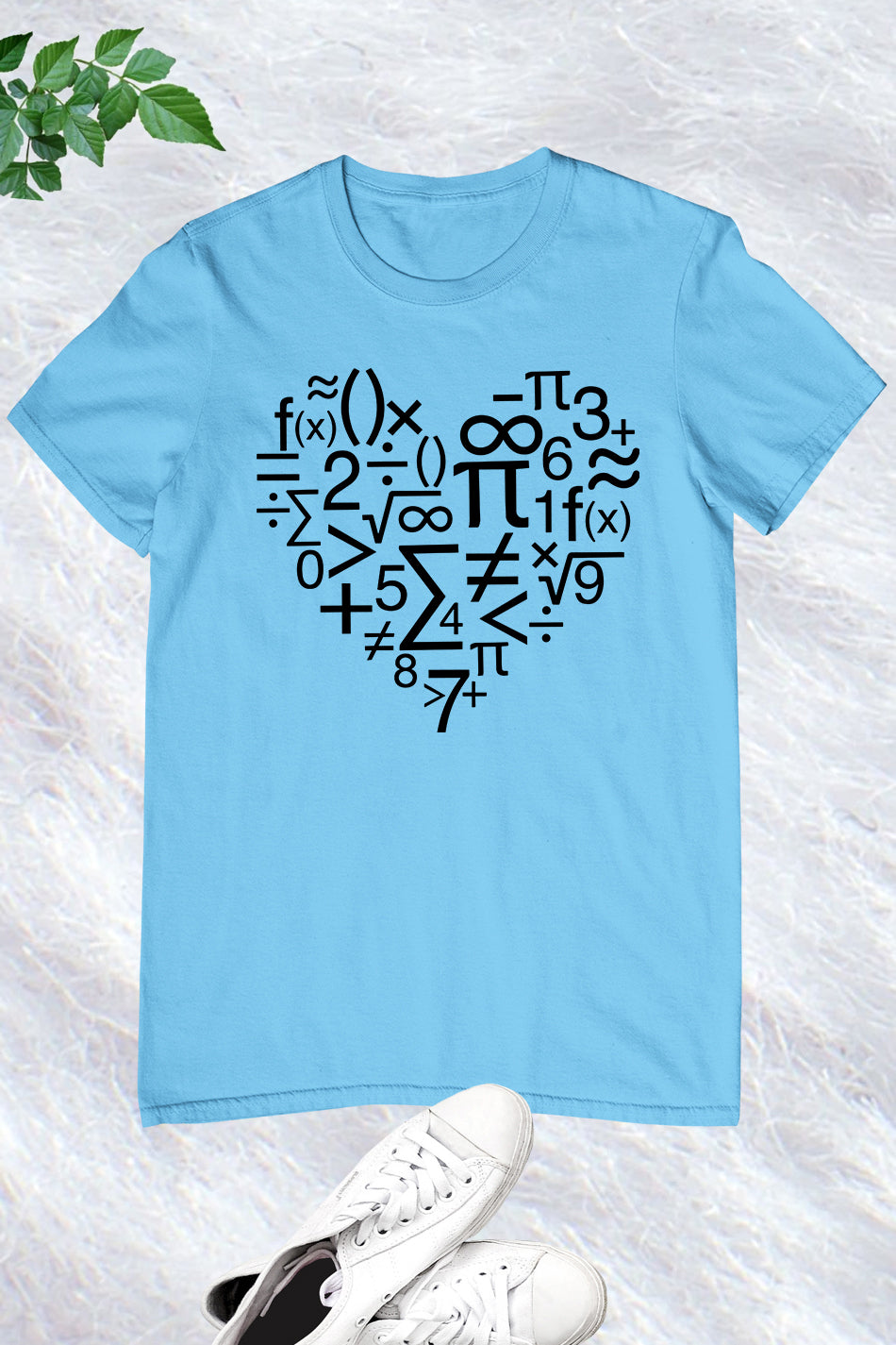 Math teacher Heart Shirt