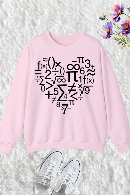 Math teacher HearSweatshirt