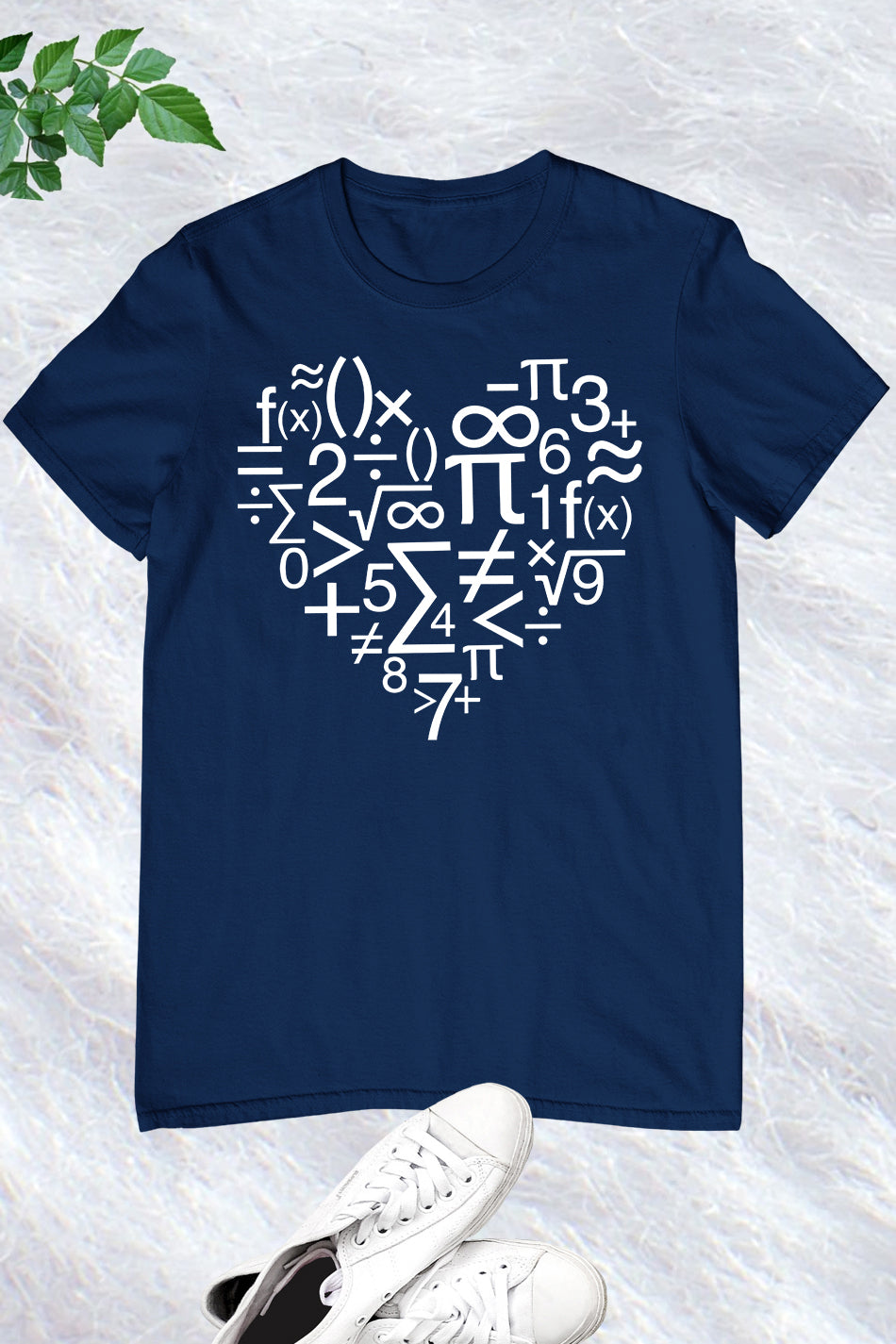 Math teacher Heart Shirt