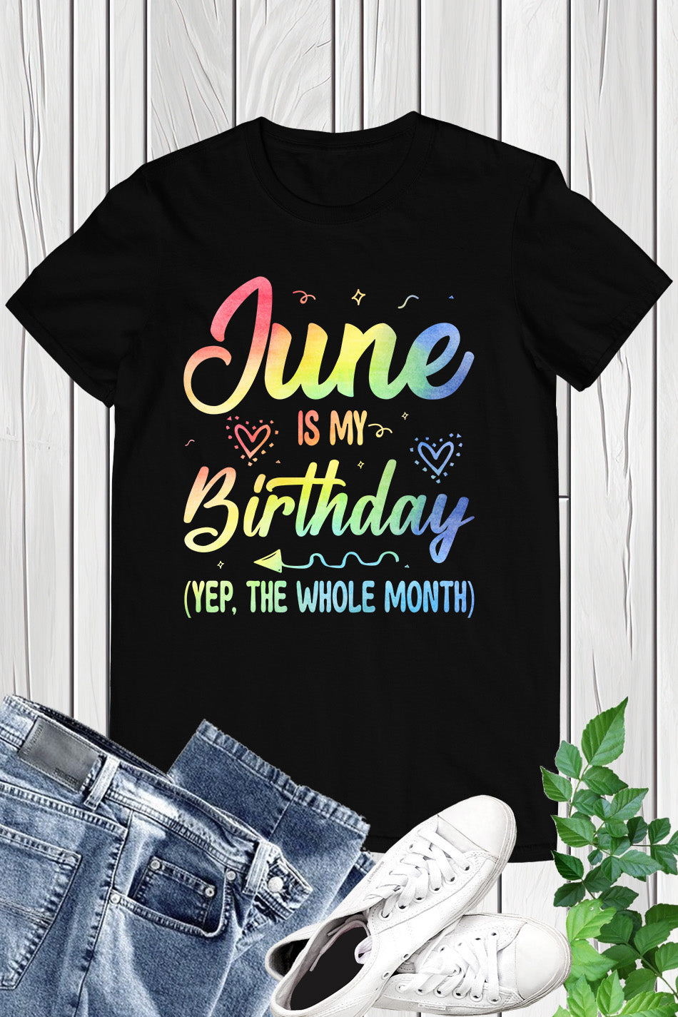 June is My Birthday Shirt