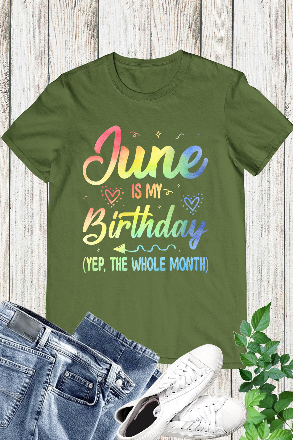 June is My Birthday Shirt