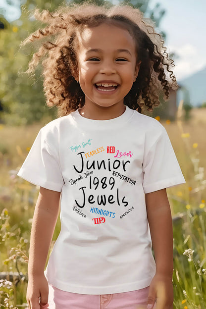 Junior Jewels Swiftie Fan T Shirt