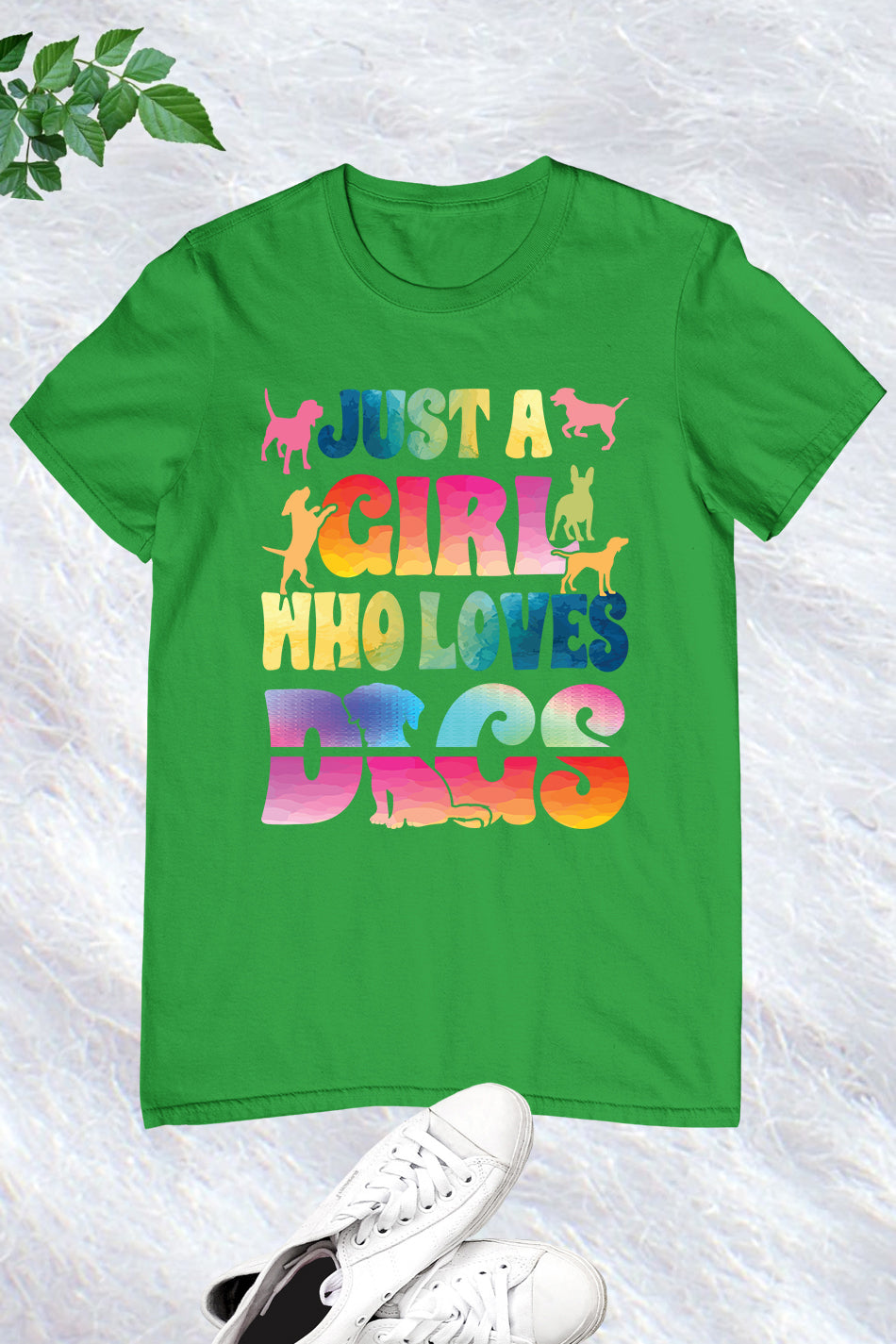 Just a Girl Who Loves Dogs Shirt