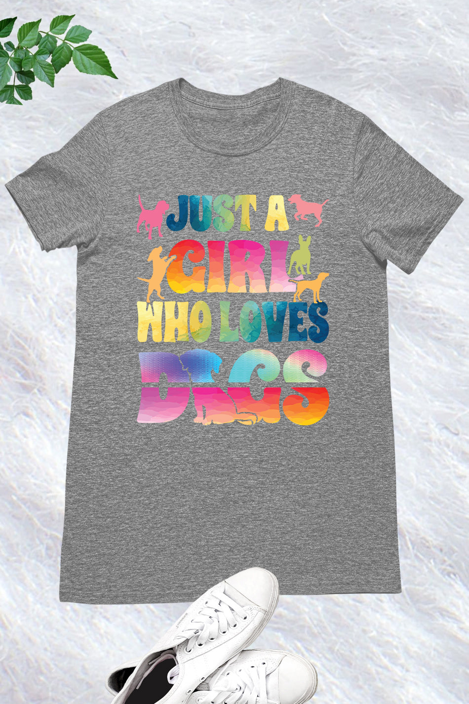 Just a Girl Who Loves Dogs Shirt