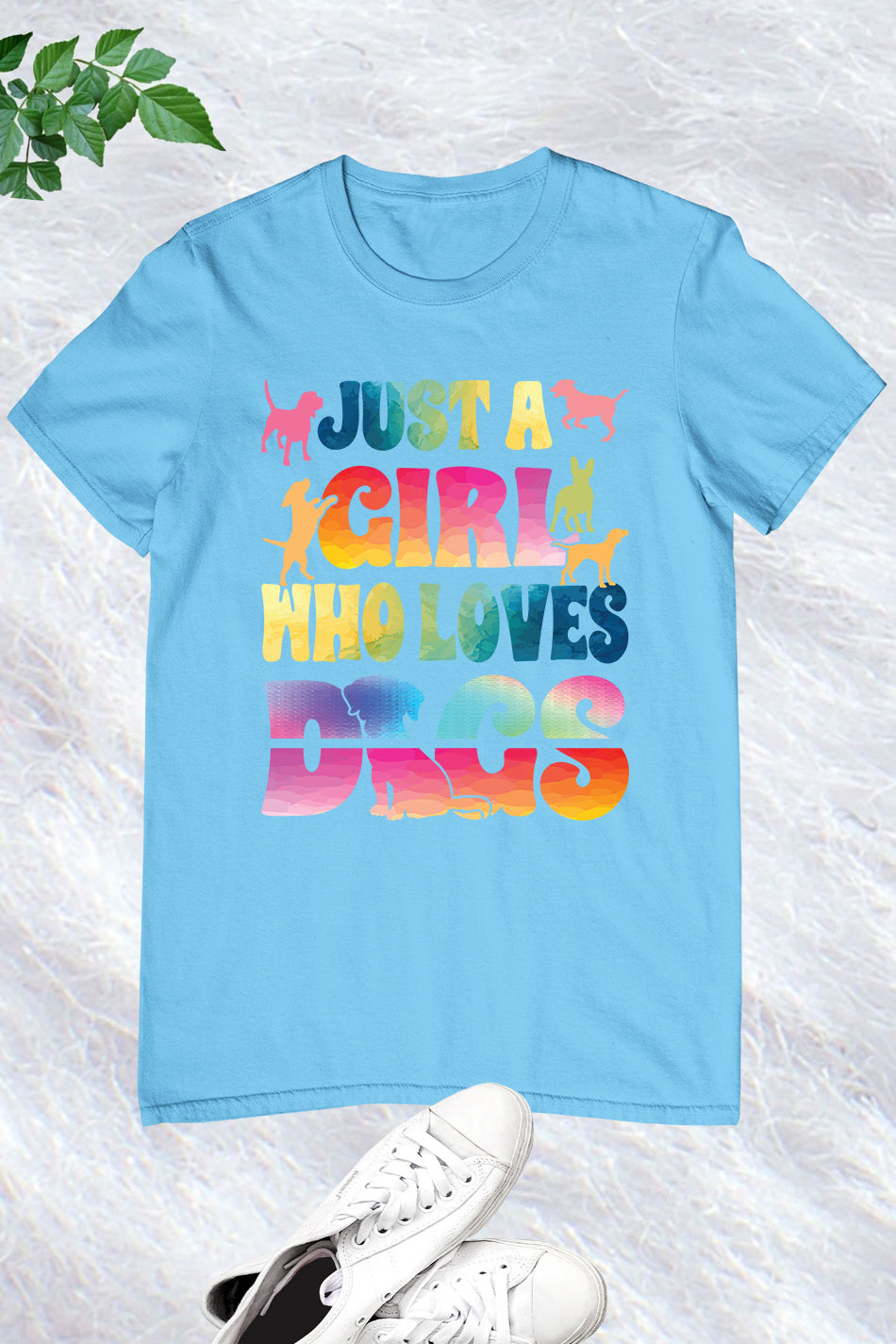 Just a Girl Who Loves Dogs Shirt