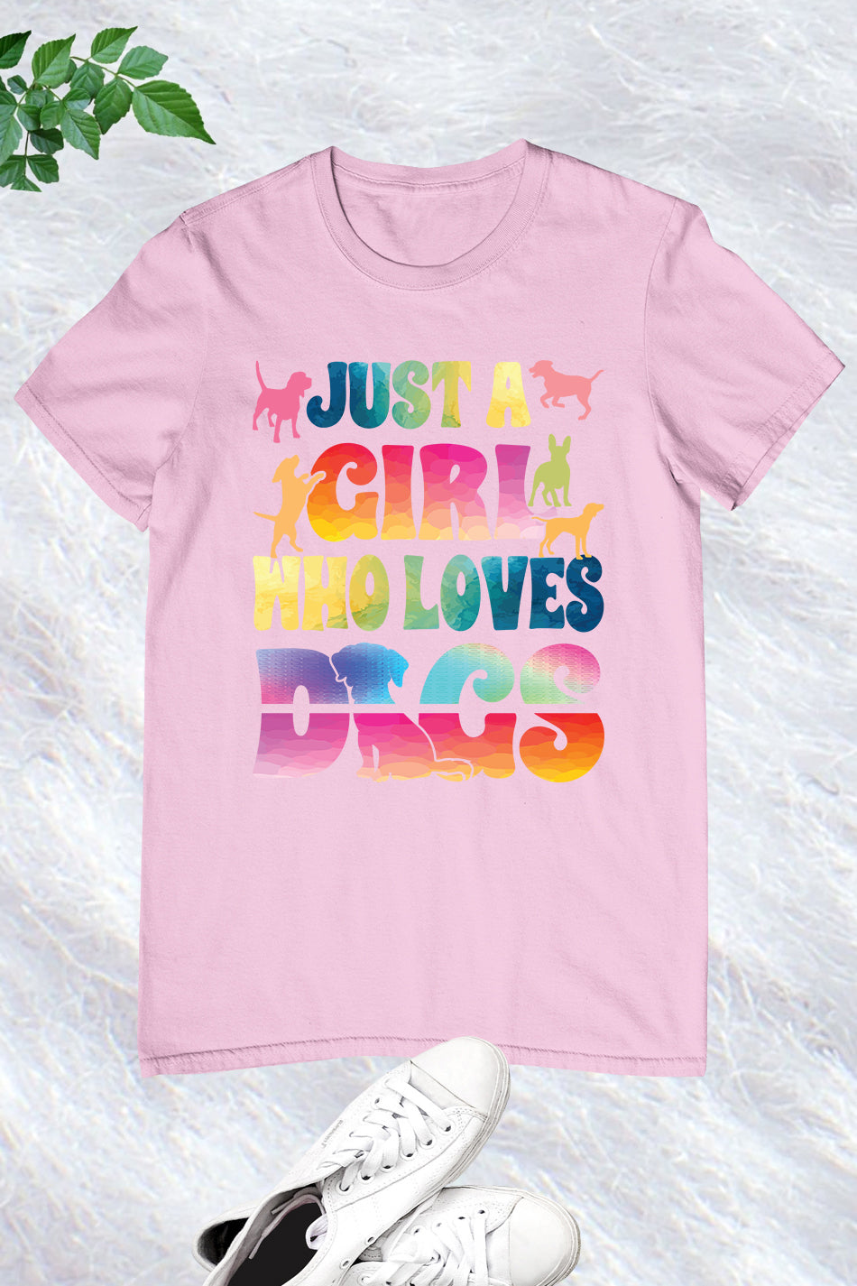 Just a Girl Who Loves Dogs Shirt