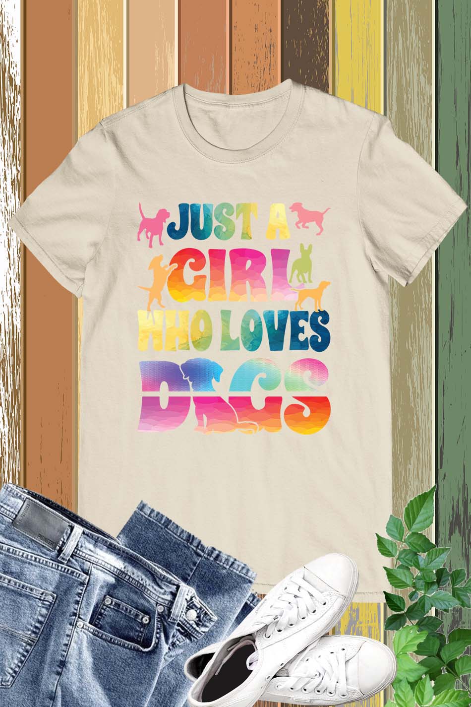 Just a Girl Who Loves Dogs Shirt