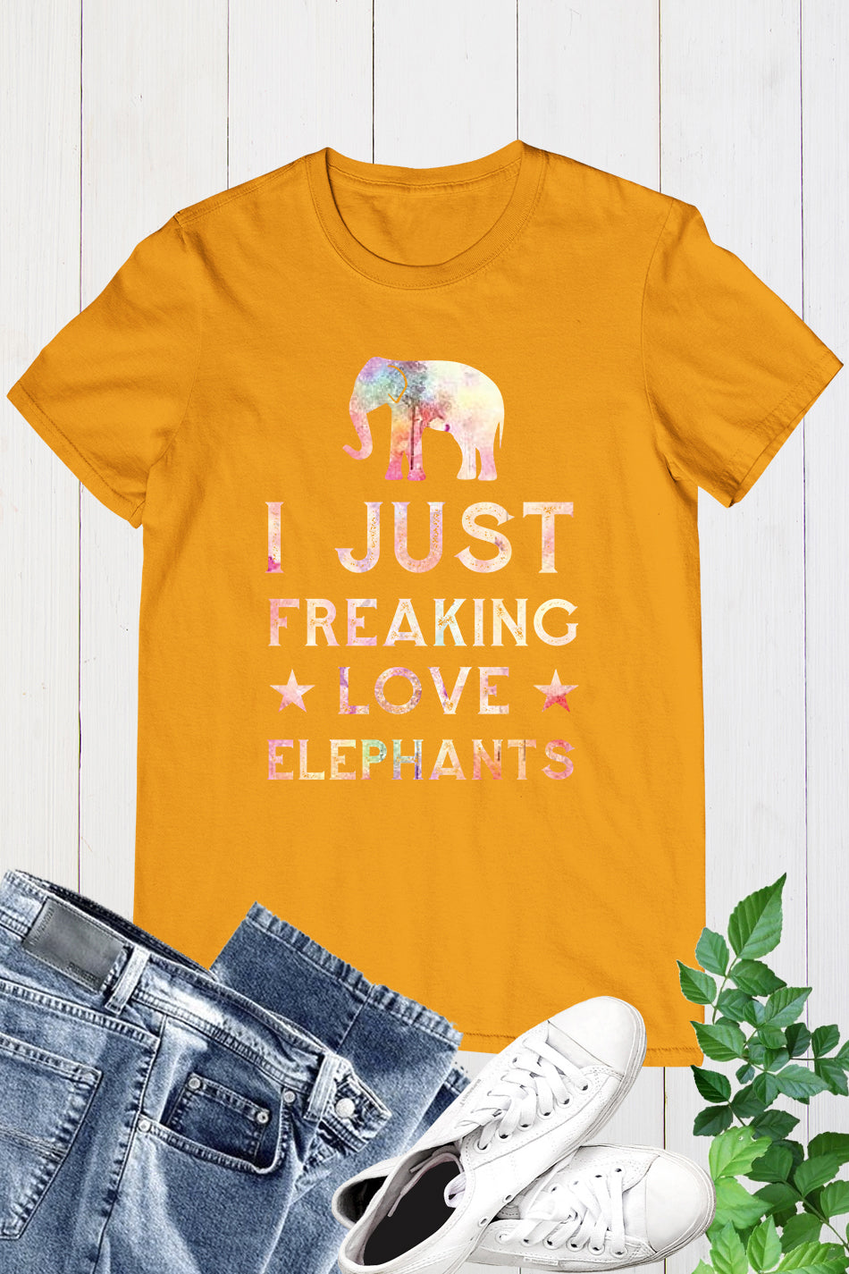 I Just Love Freaking Elephant T Shirt