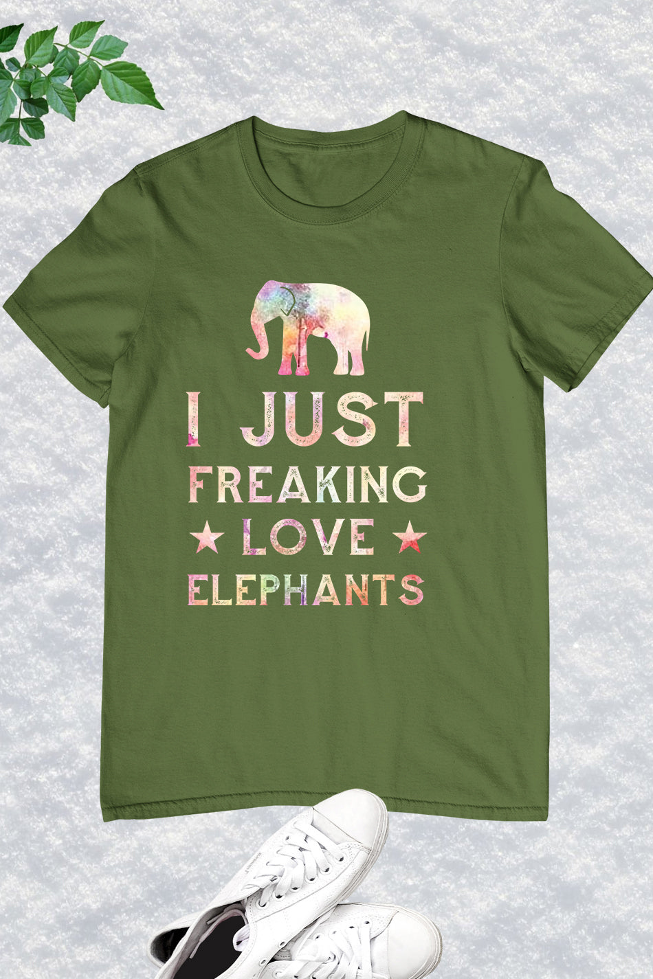 I Just Love Freaking Elephant T Shirt