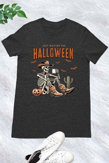 Waiting for Halloween Cowboy Shirt