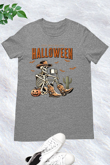 Waiting for Halloween Cowboy Shirt