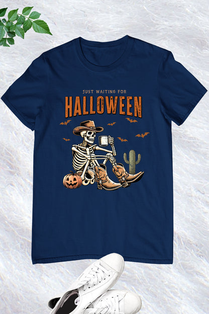 Waiting for Halloween Cowboy Shirt