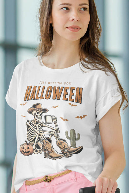 Waiting for Halloween Cowboy Shirt