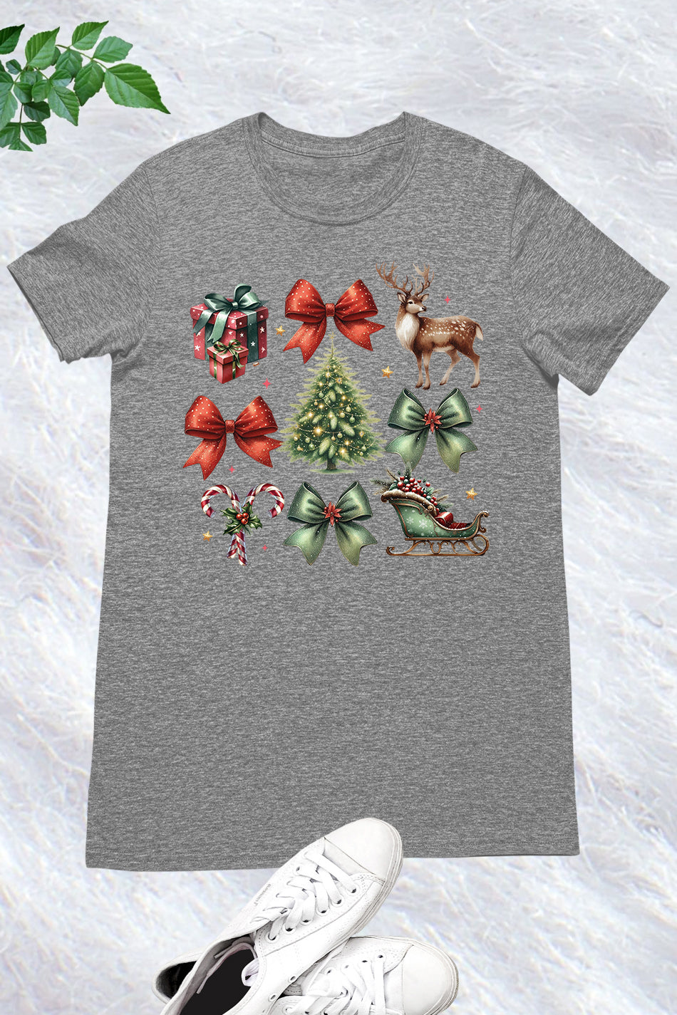 Christmas Coquette Bow Shirt