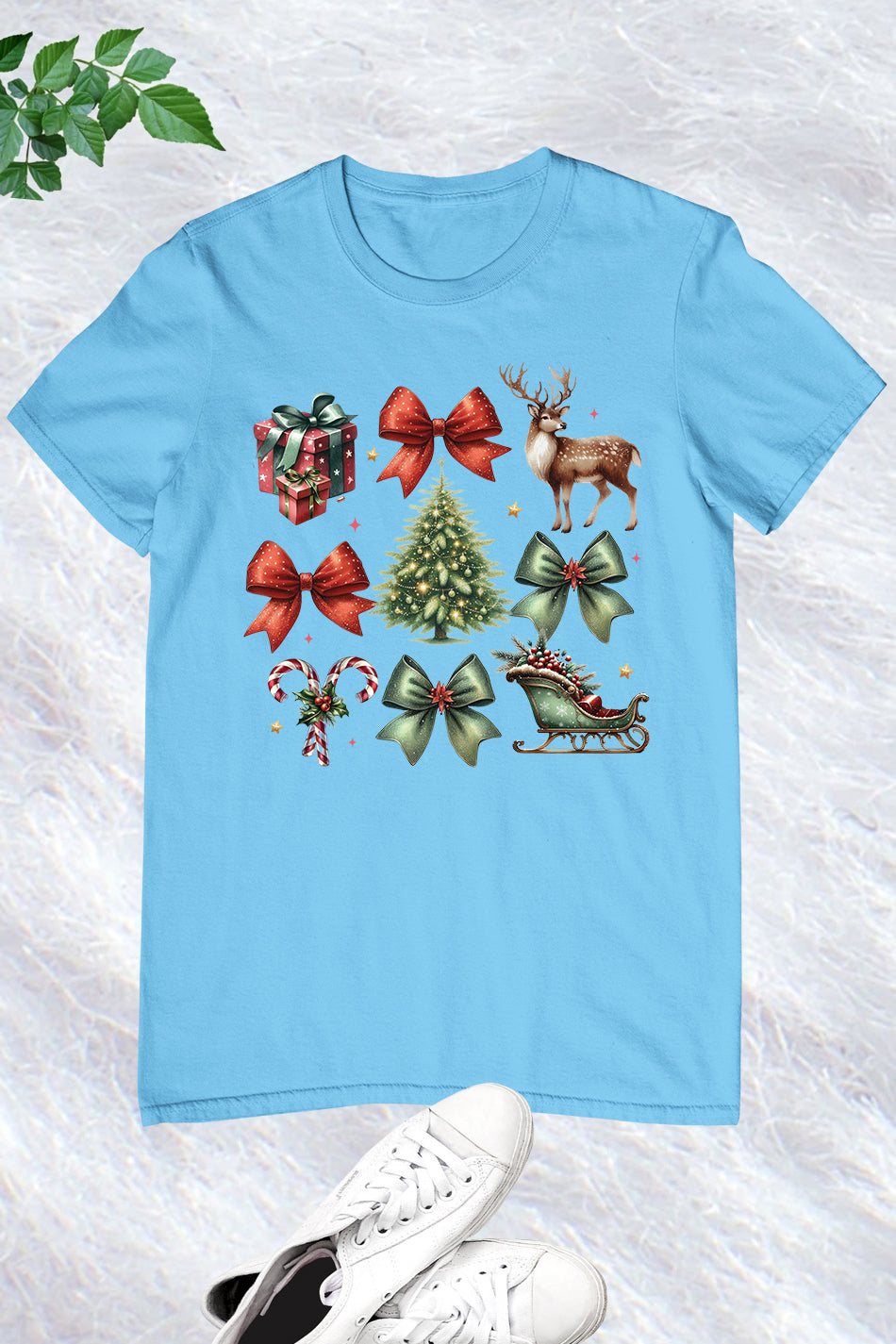 Christmas Coquette Bow Shirt