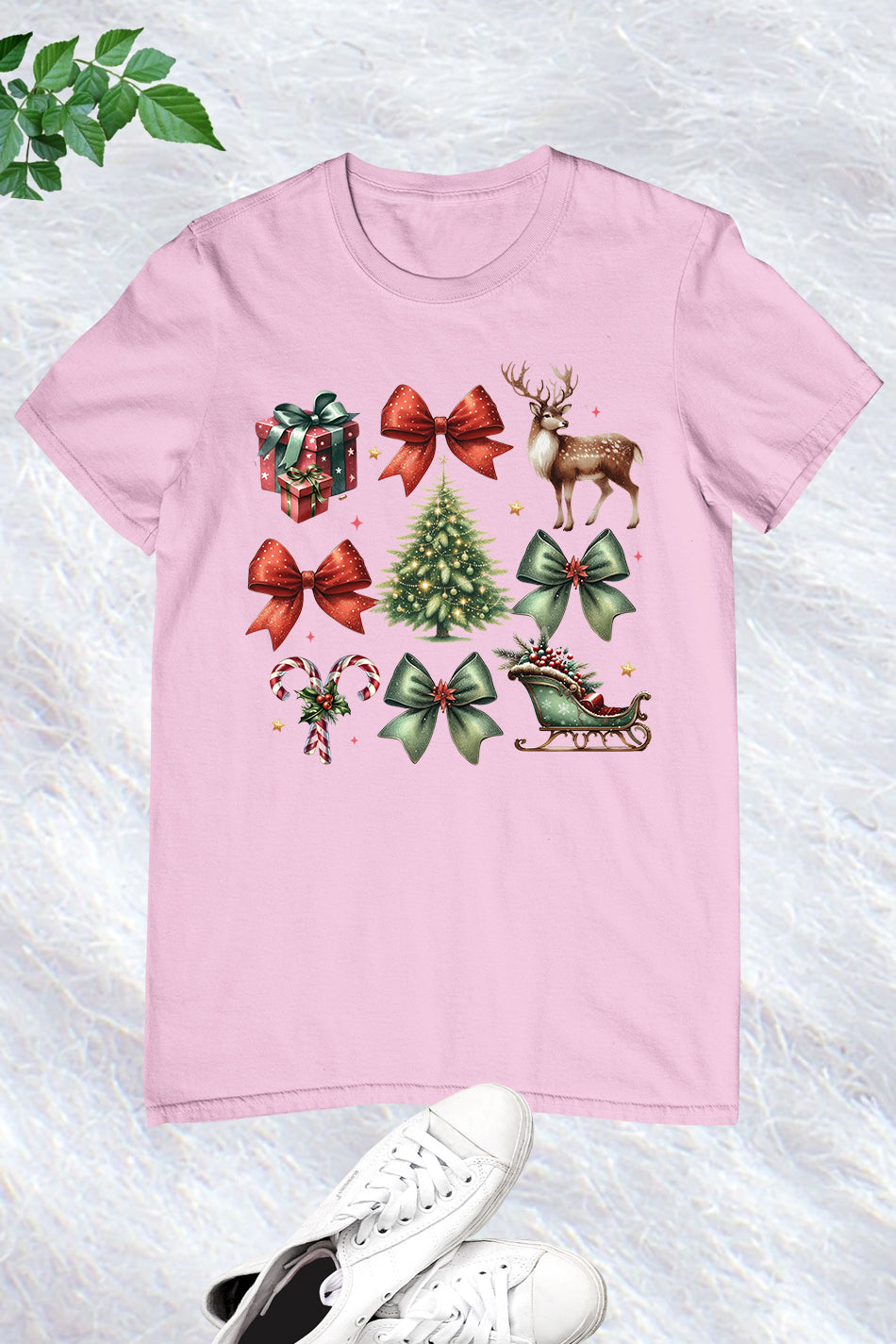 Christmas Coquette Bow Shirt