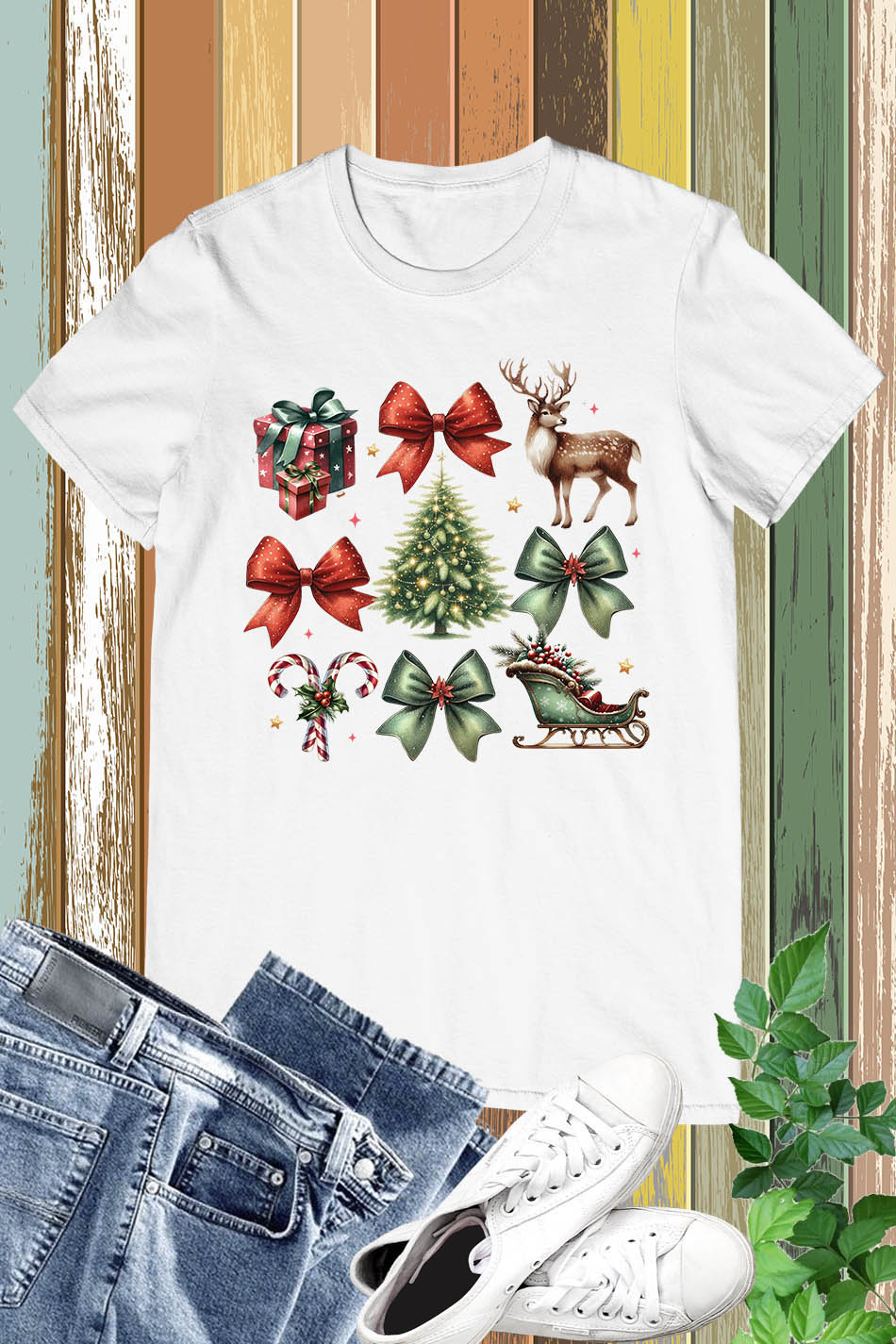 Christmas Coquette Bow Shirt