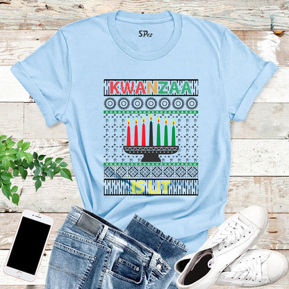 Kwanzaa is Lit T Shirt