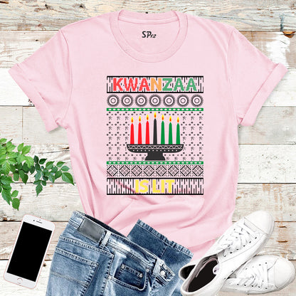 Kwanzaa is Lit T Shirt