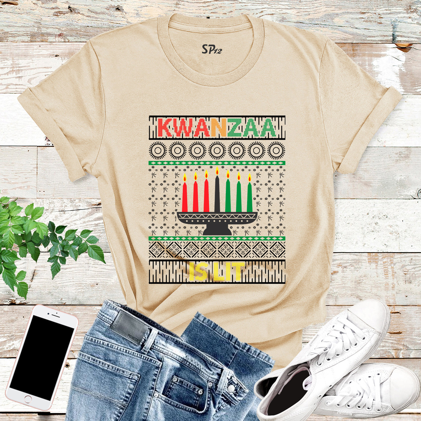 Kwanzaa is Lit T Shirt