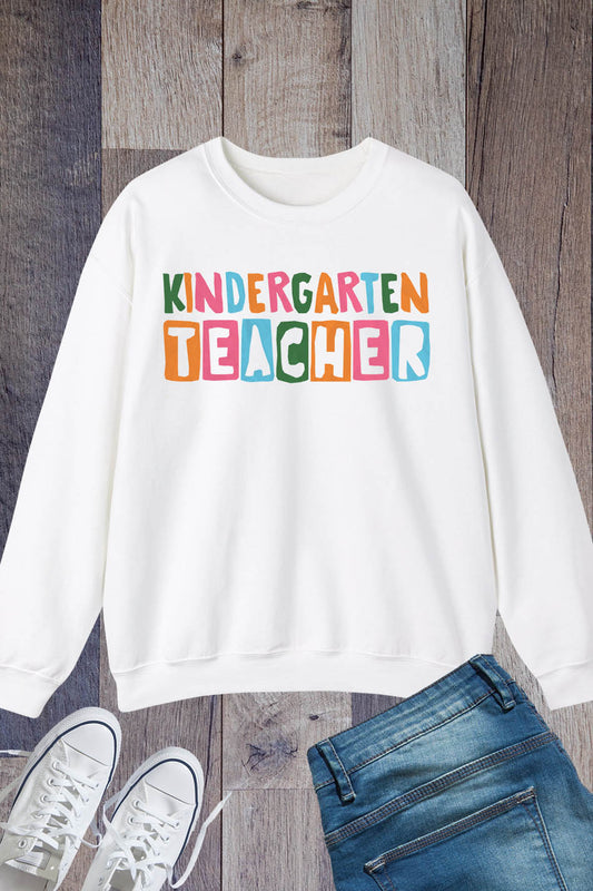 Kindergarten Teacher Sweatshirts Pre School Sweatshirt