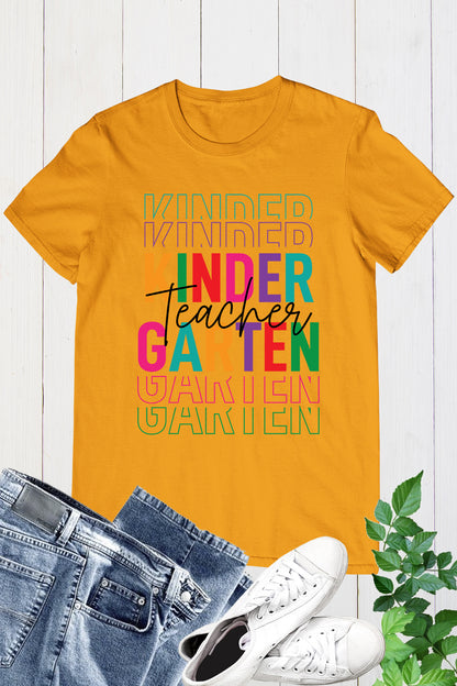 Kindergarten Teacher Shirt