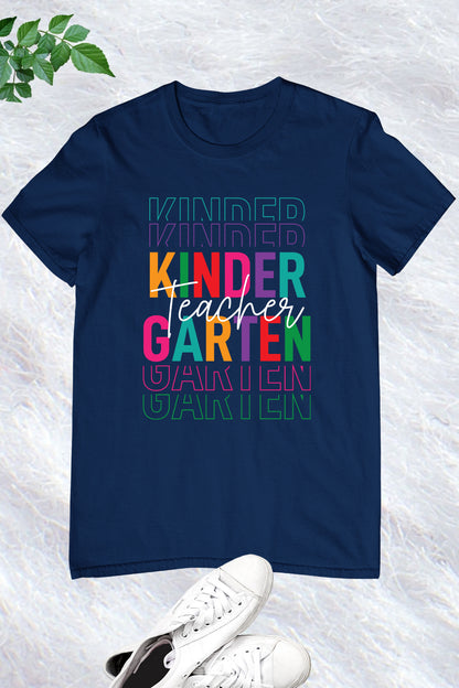 Kindergarten Teacher Shirt