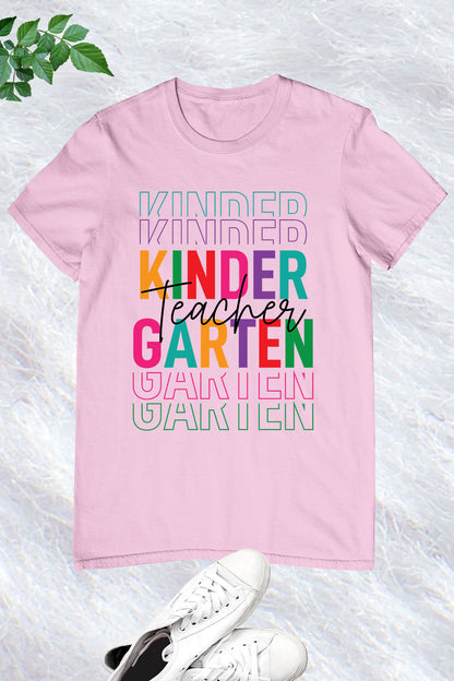 Kindergarten Teacher Shirt