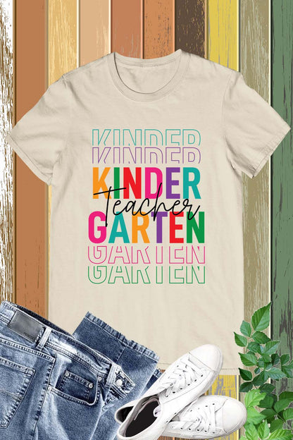 Kindergarten Teacher Shirt