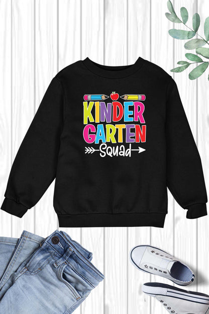 Kindergarten Squad Kids Sweatshirt