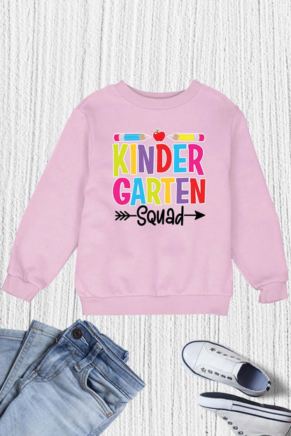 Kindergarten Squad Kids Sweatshirt