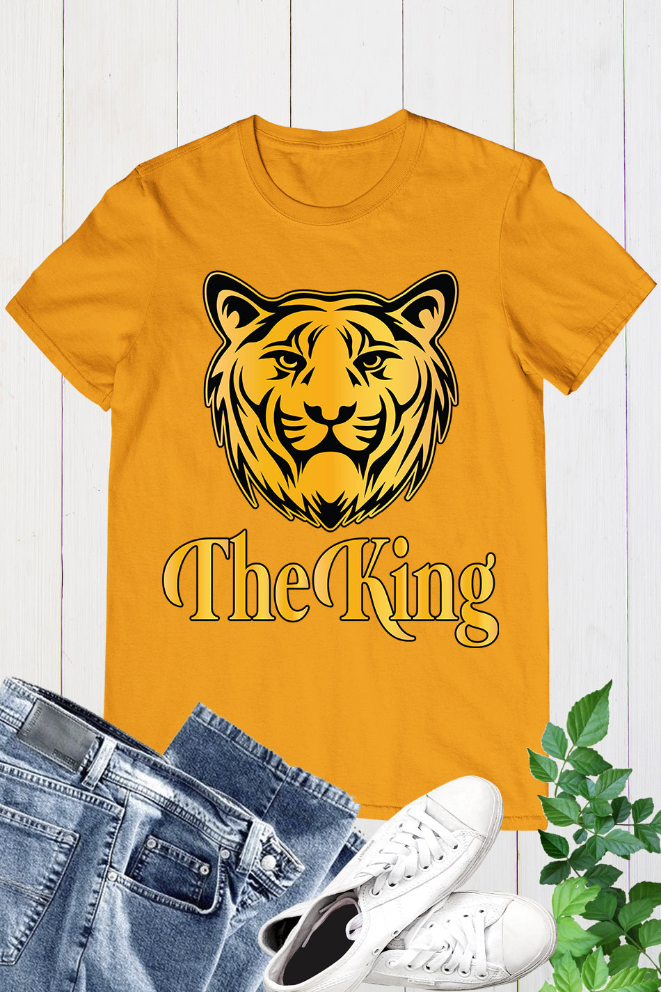 The King is Lion T shirt