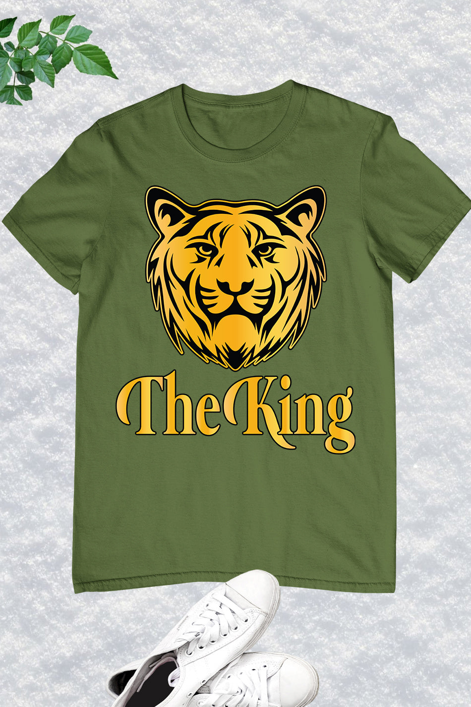 The King is Lion T shirt