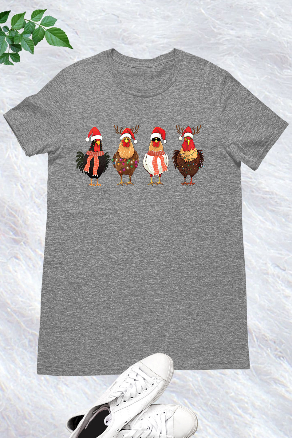 Christmas Chicken Lights Shirt