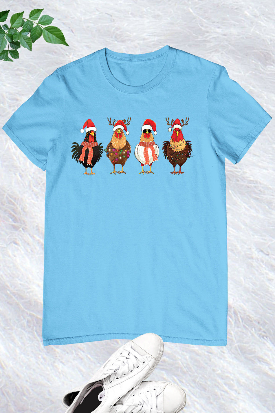 Christmas Chicken Lights Shirt