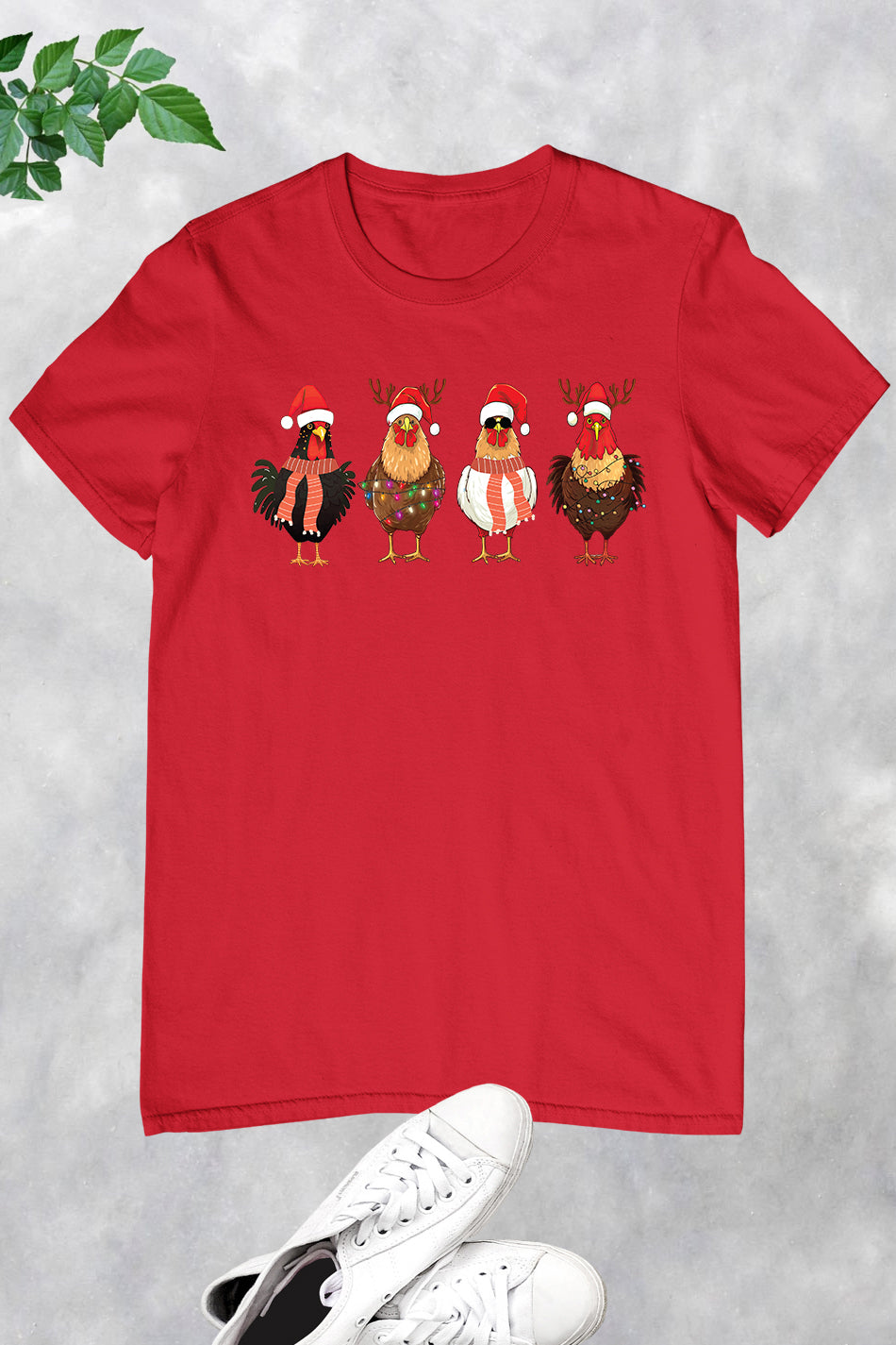 Christmas Chicken Lights Shirt