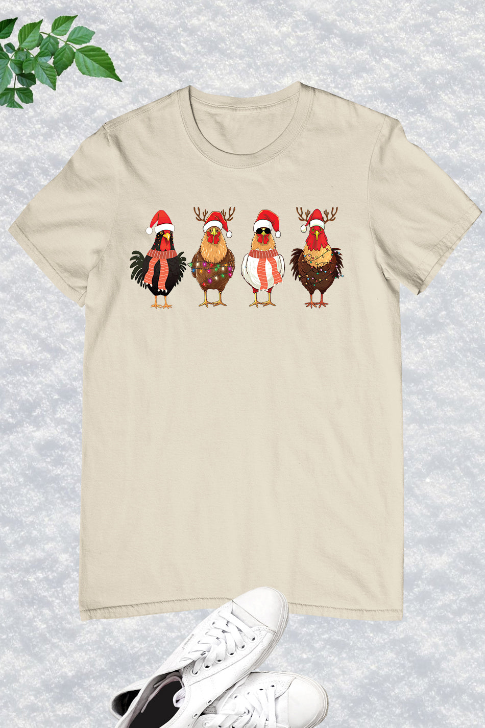 Christmas Chicken Lights Shirt