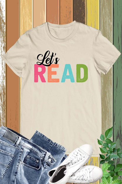 Let's Read Shirt