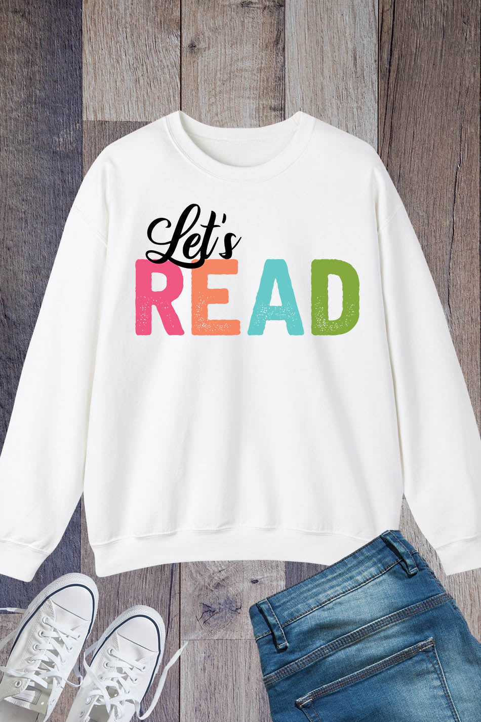 Let's Read Sweatshirt