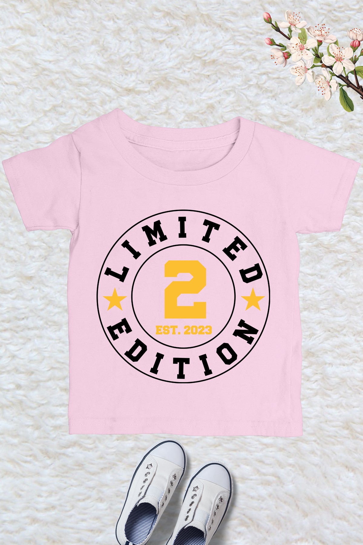 Limited 2nd Edition Kids Birthday Shirt