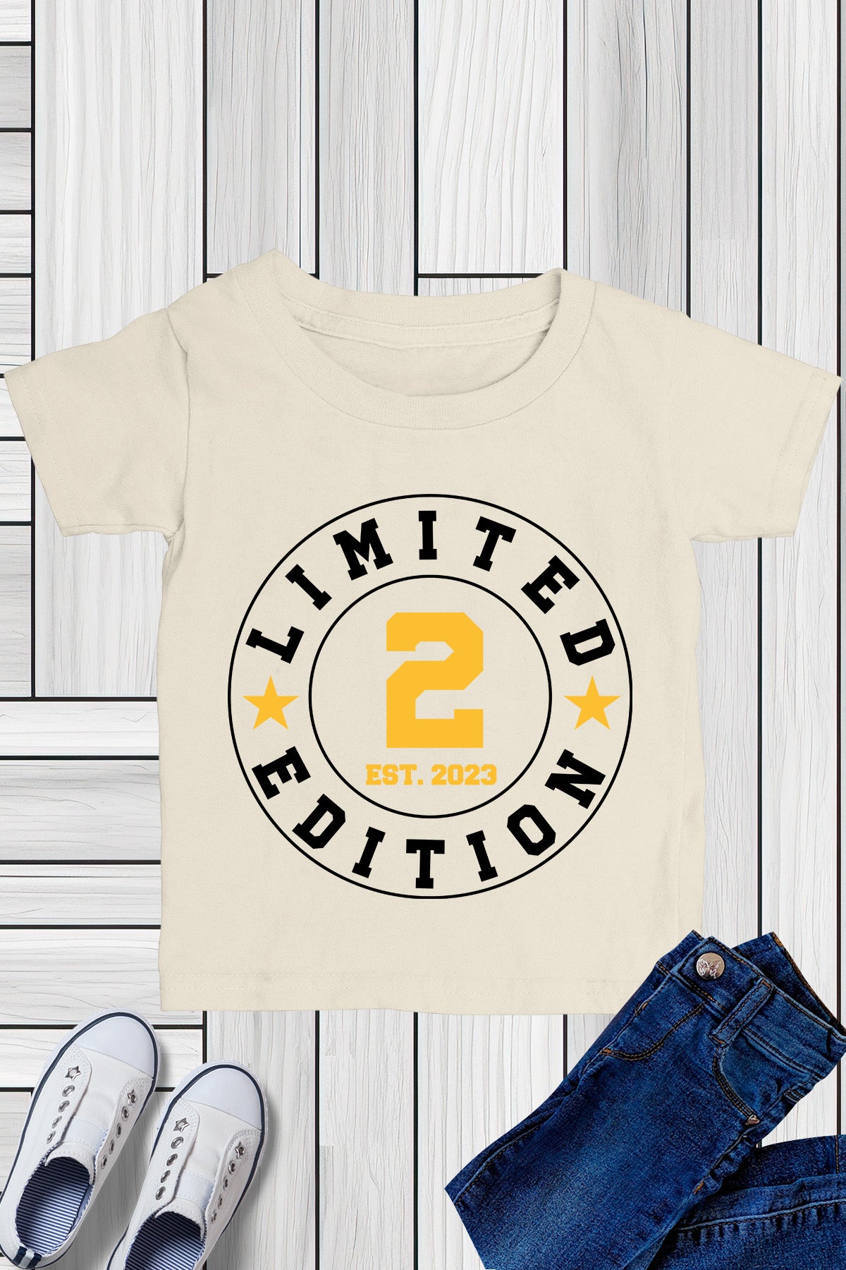 Limited 2nd Edition Kids Birthday Shirt