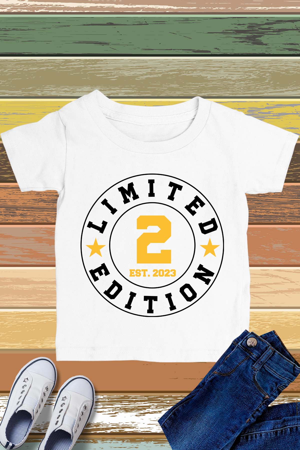 Limited 2nd Edition Kids Birthday Shirt