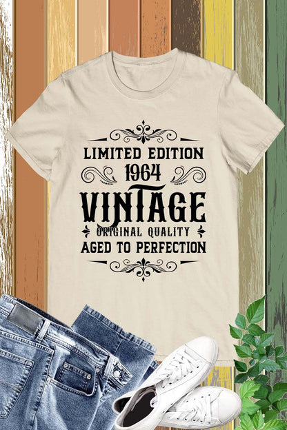 Limited Edition 1964 Birthday T Shirt