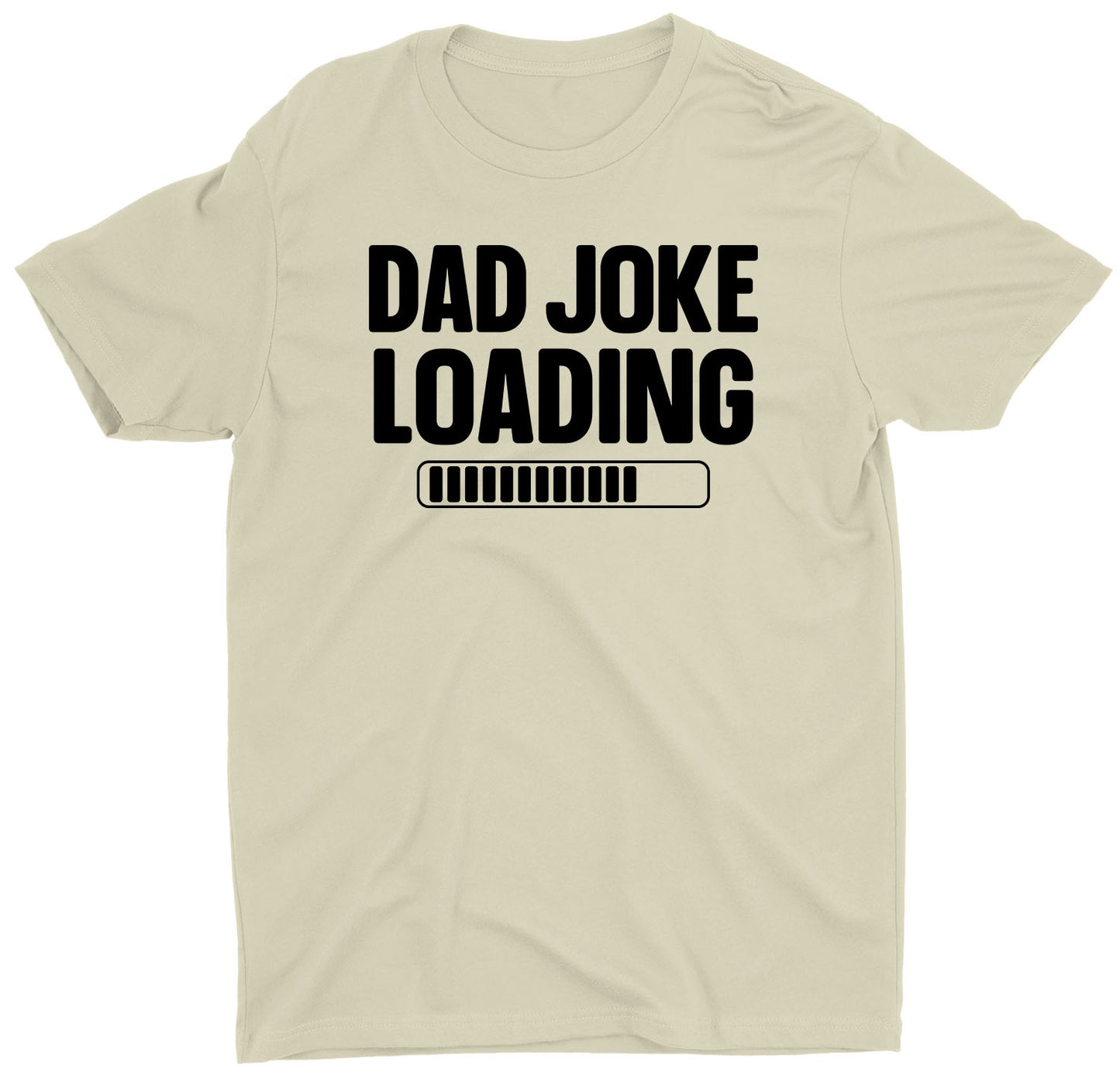 Dad Joke Loading Birthday Papa Custom Short Sleeve Fathers Day T-Shirt