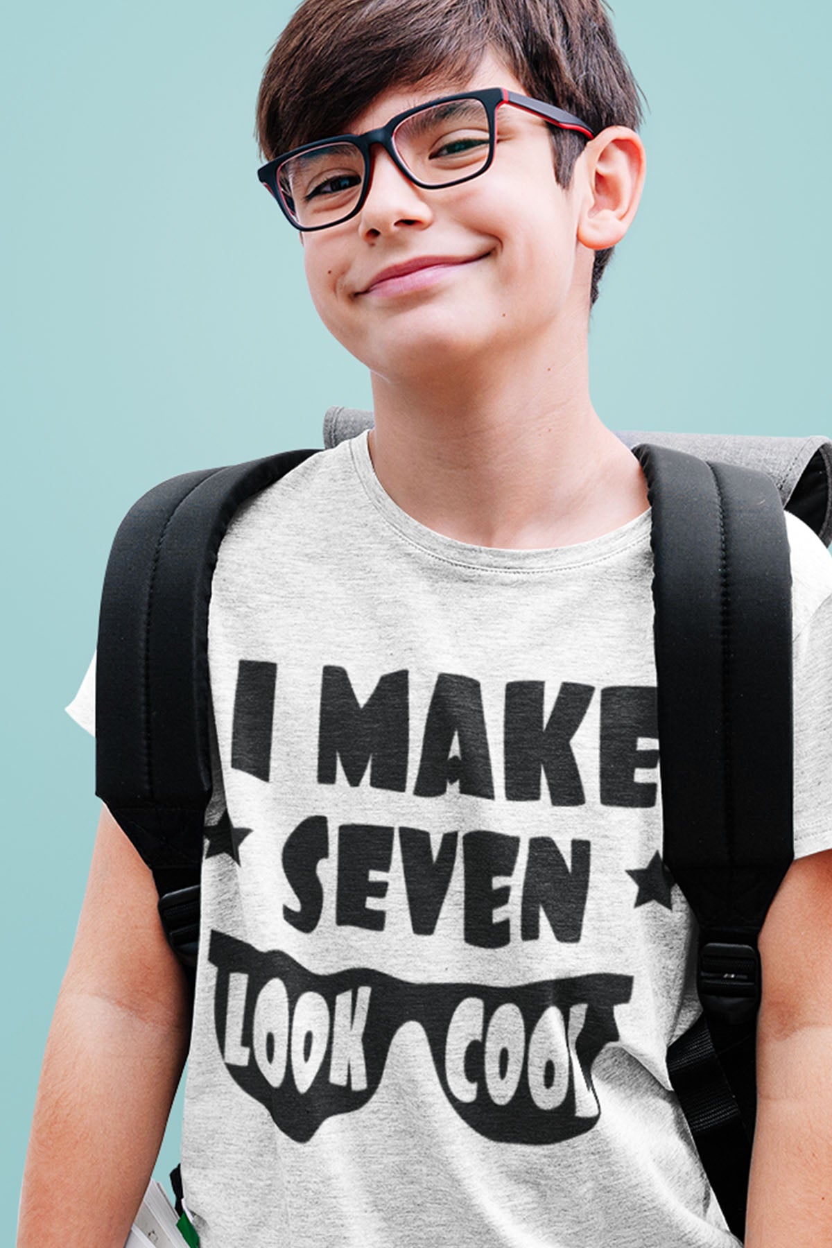 I Make Seven Look Cool Birthday Shirt