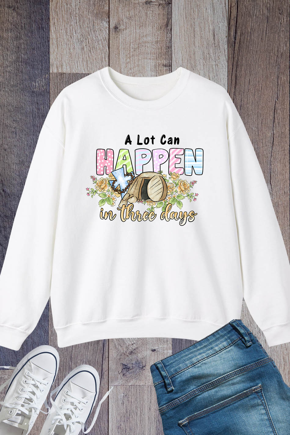 A Lot Can Happen In 3 Days Sweatshirt