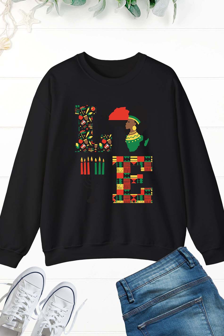 Kwanzaa Love Celebration Sweatshirt