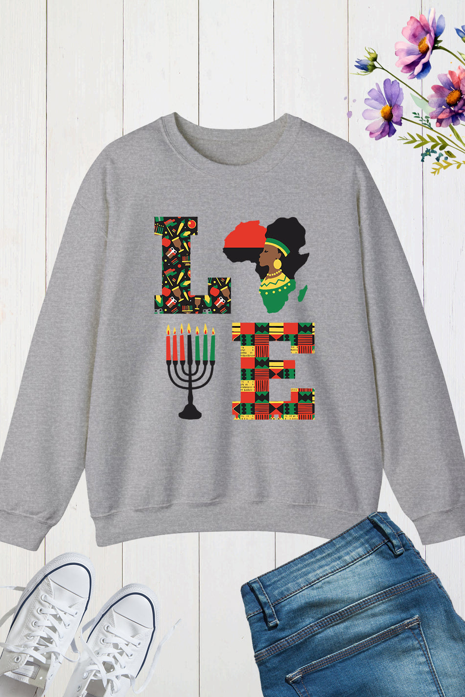 Kwanzaa Love Celebration Sweatshirt